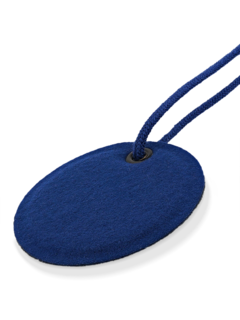 Felt Key Ring Blue