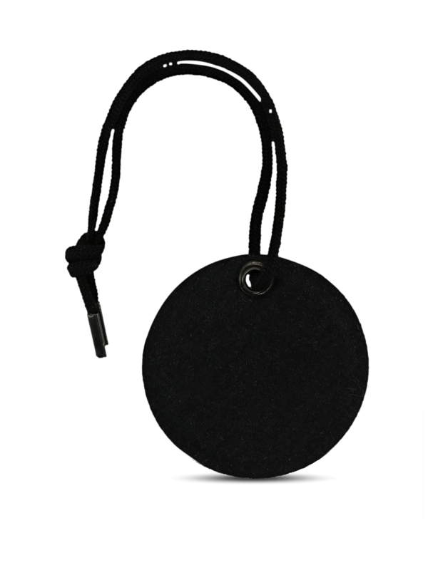 Felt Key Ring Black