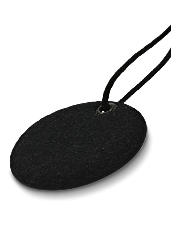 Felt Key Ring Black