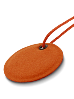Felt Key Ring Orange