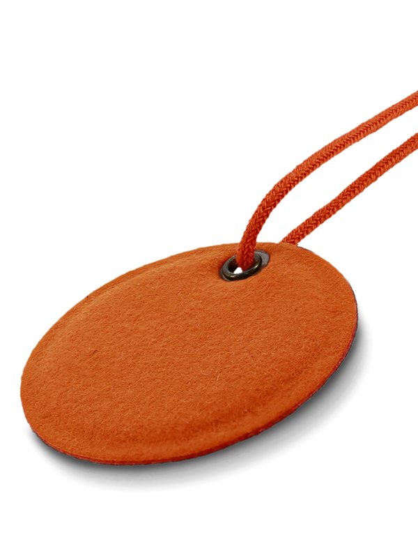 Felt Key Ring Orange