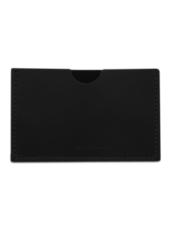Leather and Felt Card Holder