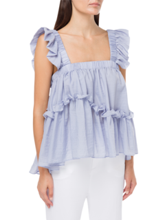Mie Top in Crushed Ripstop