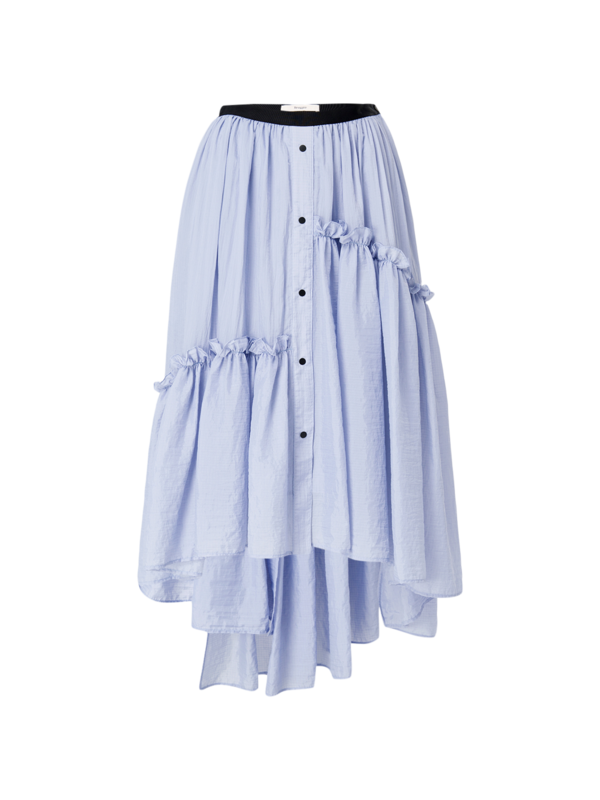 Embla Crushed Midi Skirt