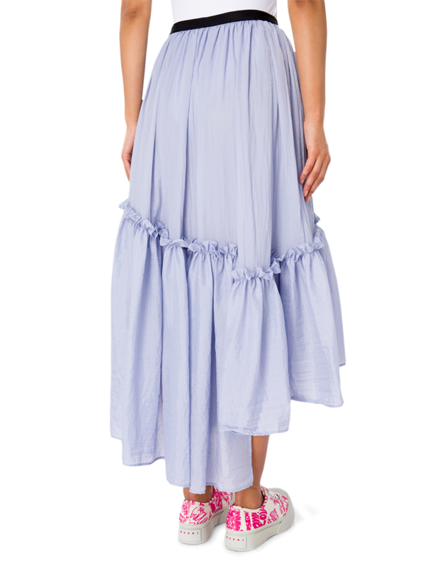 Embla Crushed Midi Skirt