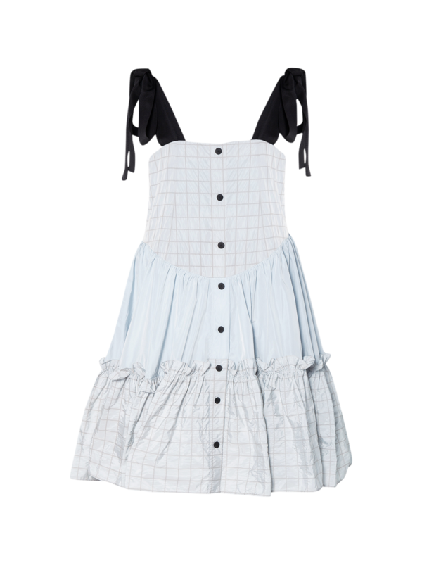 Katie Recycled Taffeta Mini Dress
