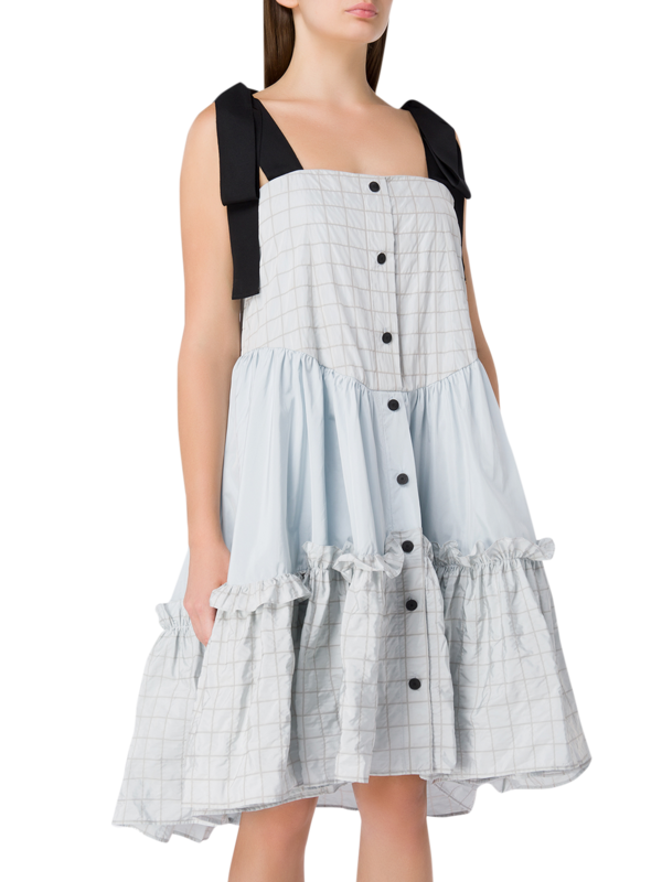 Katie Recycled Taffeta Mini Dress