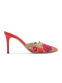 Amalfi Crochet Mules