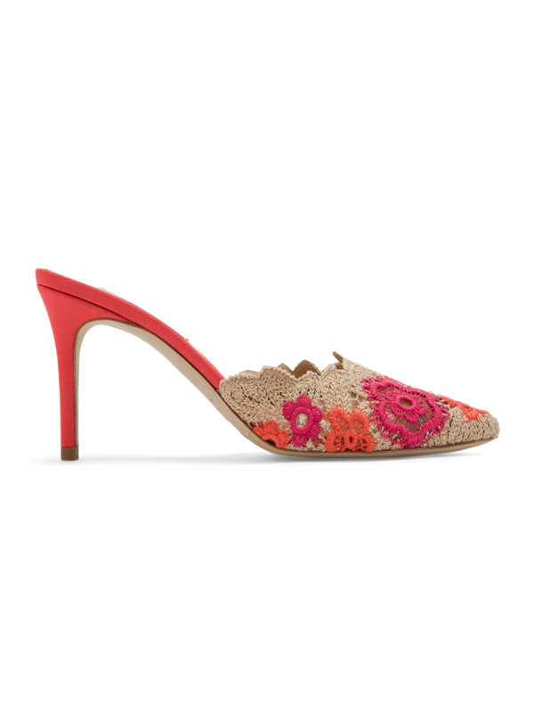 Amalfi Crochet Mules