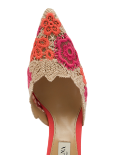 Amalfi Crochet Mules