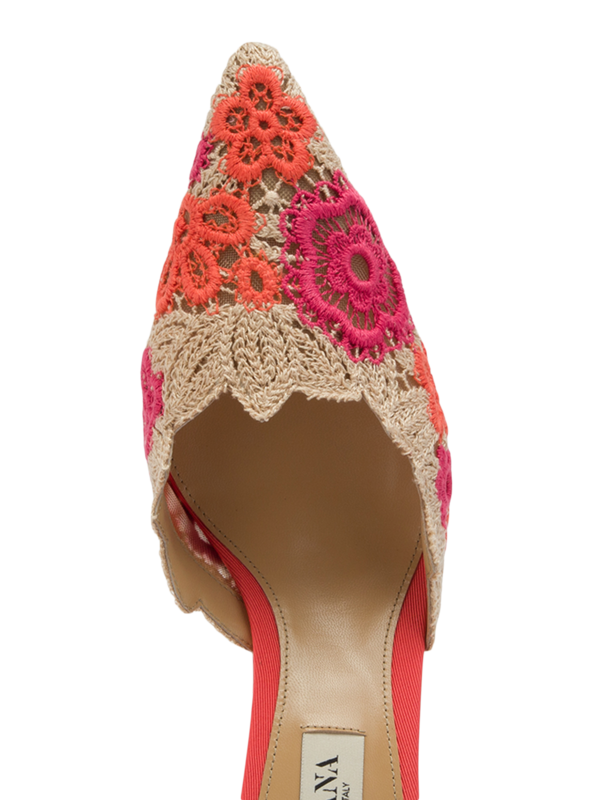 Amalfi Crochet Mules