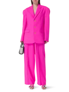 بنطال مصنوع من الصوف الخفيف