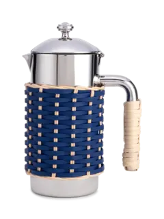 إبريق رينيس من الخيزران والجلد بسعة 600 مل