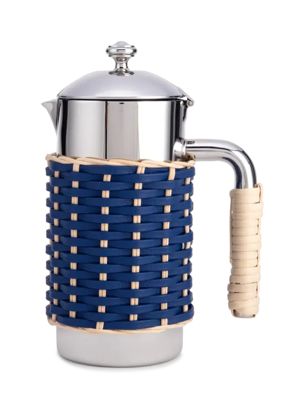 إبريق رينيس من الخيزران والجلد بسعة 600 مل