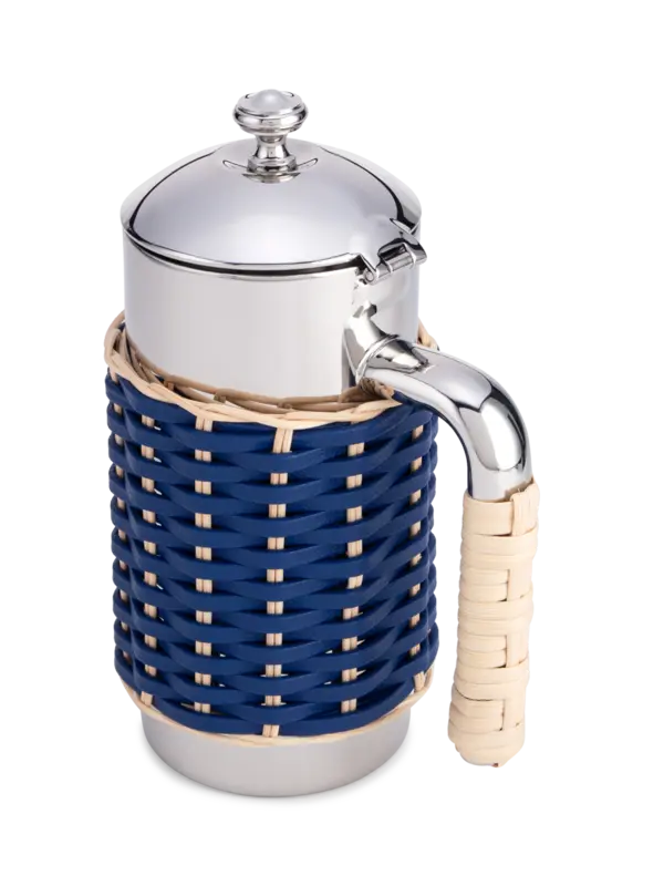 إبريق رينيس من الخيزران والجلد بسعة 600 مل