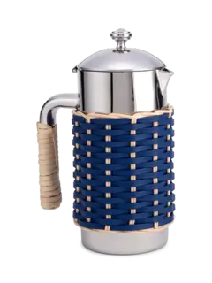 إبريق رينيس من الخيزران والجلد بسعة 600 مل