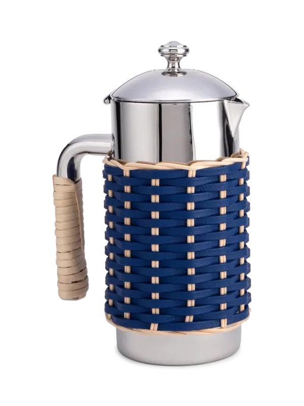 إبريق رينيس من الخيزران والجلد بسعة 600 مل