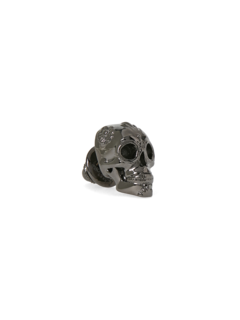 Silver Skull-Shaped Cufflinks