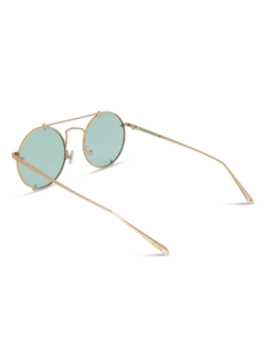 Lightweight round metal frames sunglasses