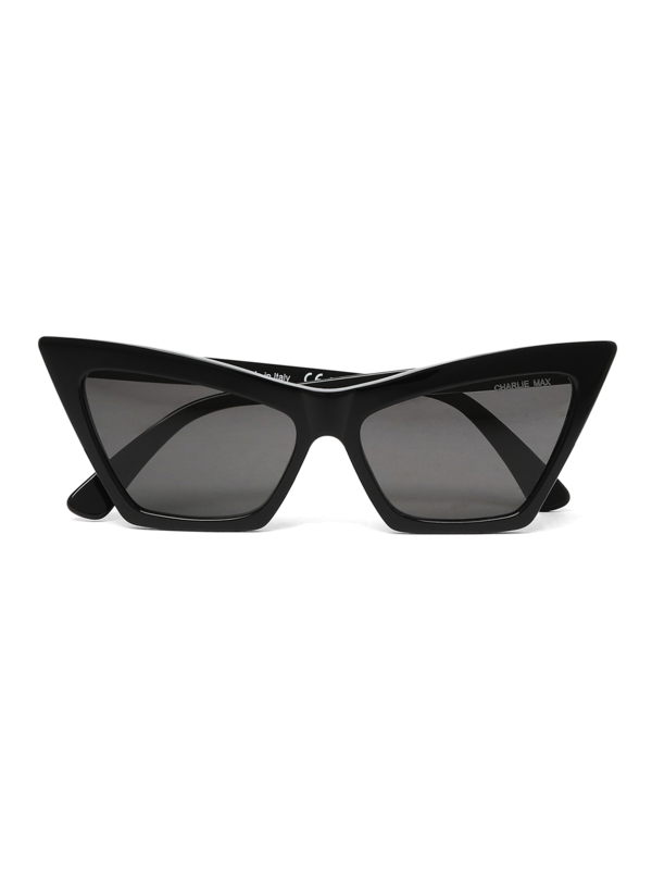 Black Trapezoid Sunglasses