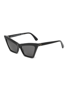 Black Trapezoid Sunglasses