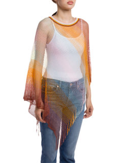 Asymmetric Fishnet Poncho