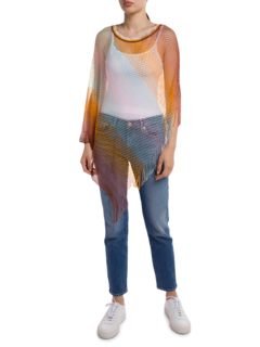 Asymmetric Fishnet Poncho