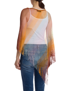 Asymmetric Fishnet Poncho