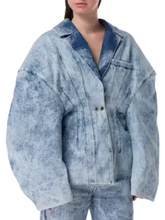 بليزر جينز بأكتاف كبيرة