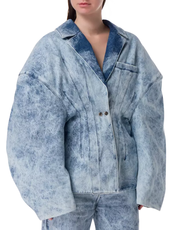 بليزر جينز بأكتاف كبيرة