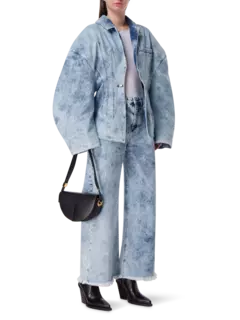 بليزر جينز بأكتاف كبيرة