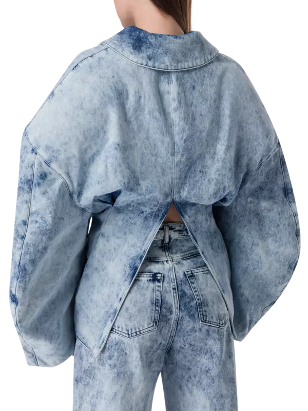 بليزر جينز بأكتاف كبيرة