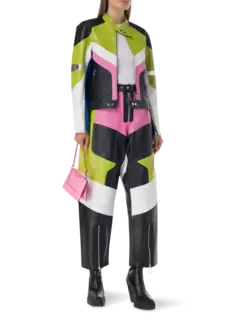 بنطال بايكر متعدد الألوان