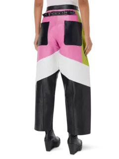 بنطال بايكر متعدد الألوان