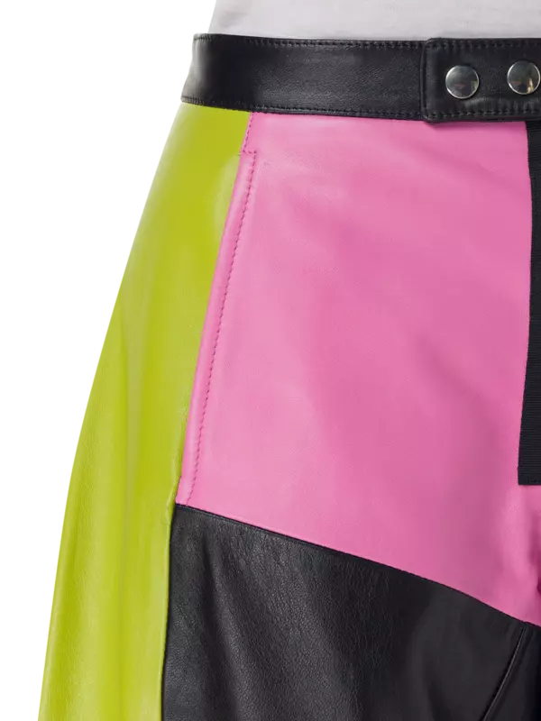 بنطال بايكر متعدد الألوان