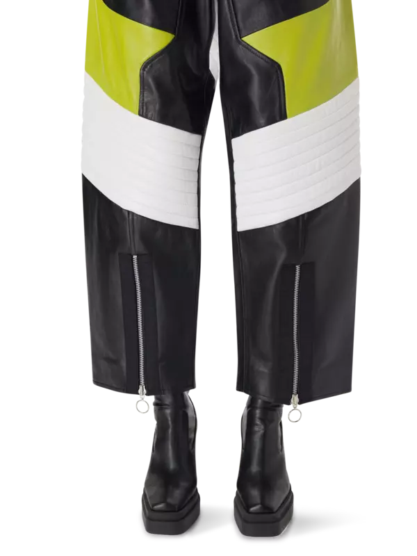 بنطال بايكر متعدد الألوان