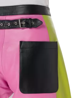 بنطال بايكر متعدد الألوان