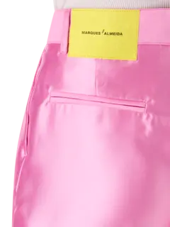 Mikado Wide Leg Pants