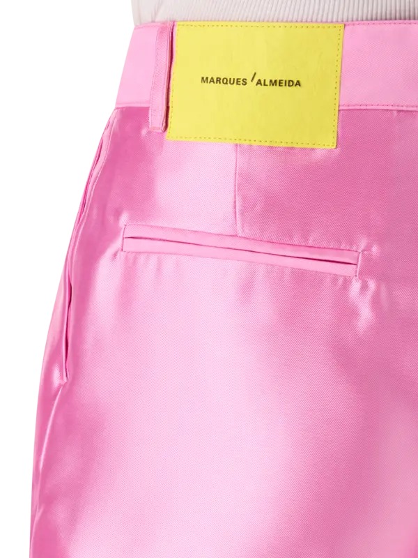 Mikado Wide Leg Pants