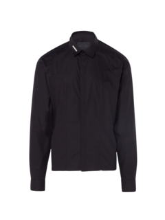 Shirt With Metal Plate Logo