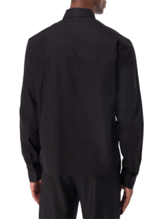 Shirt With Metal Plate Logo