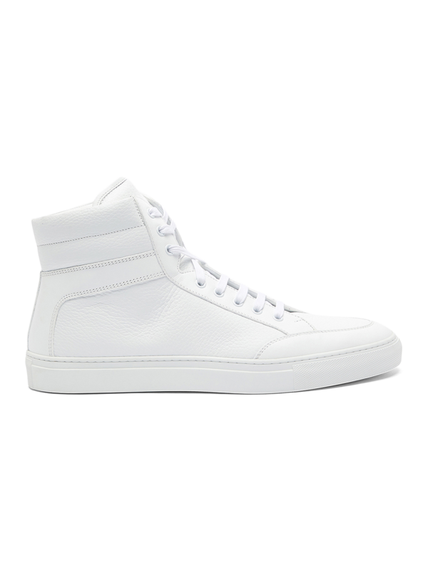 White High-Top Sneakers