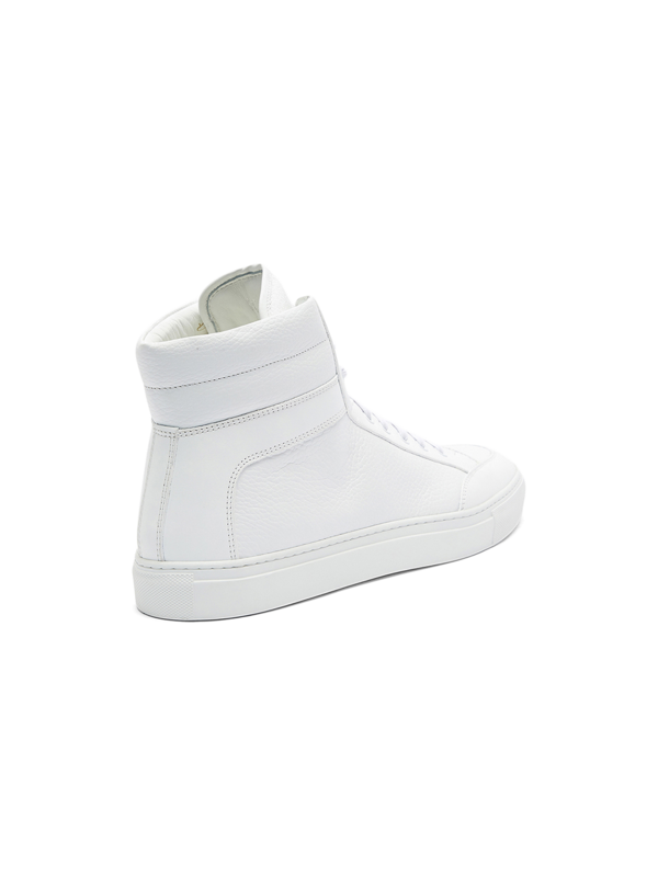 White High-Top Sneakers