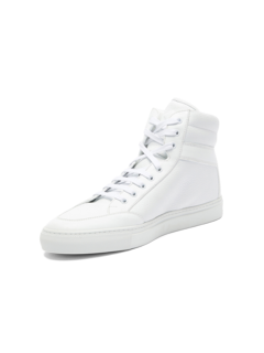 White High-Top Sneakers