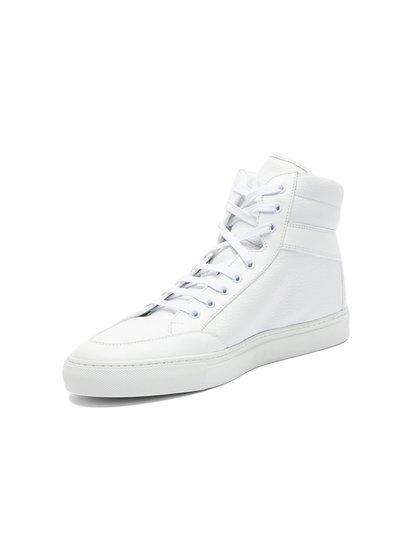 White High-Top Sneakers