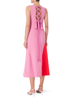 FRIGG CREPE MIDI DRESS