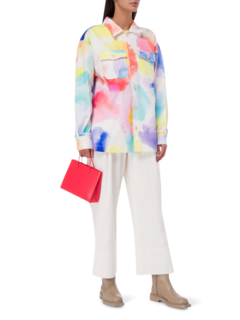 Tie-Dye Embroidery Jacket