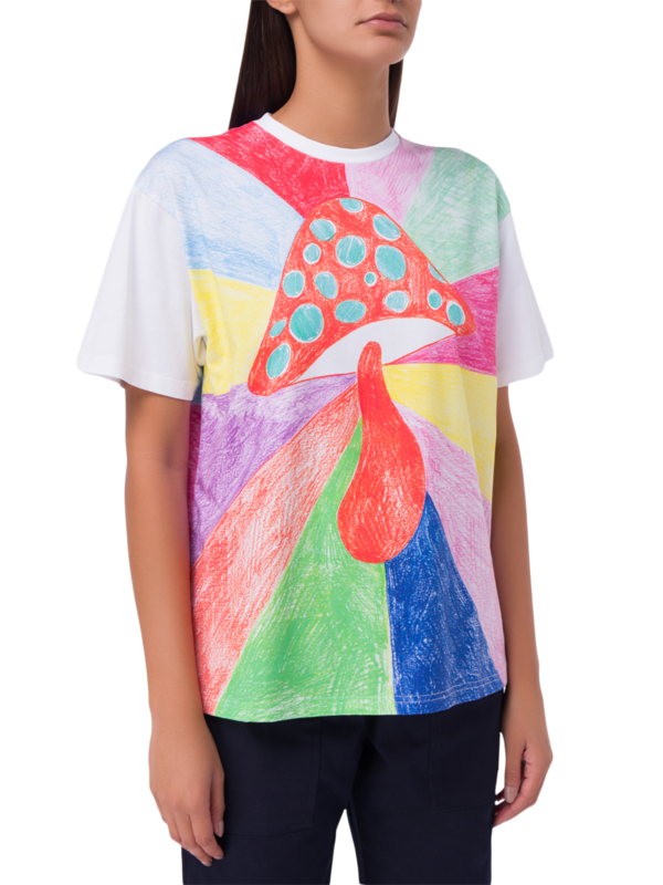 Mushroom Printed T-Shirt