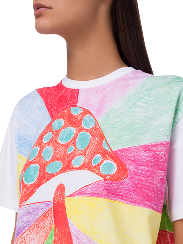 Mushroom Printed T-Shirt