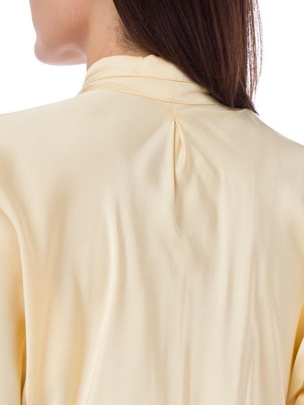 ONE PIECE DRESS IN BUTTER SATIN